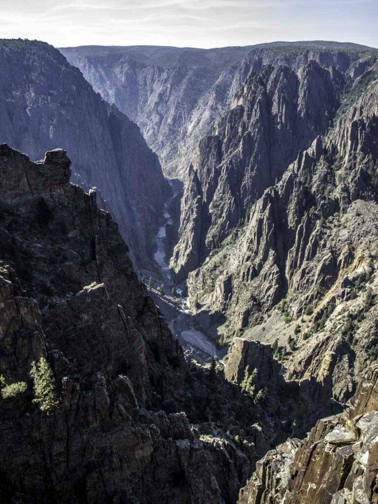 The Black Canyon - must stop on your Colorado road trip