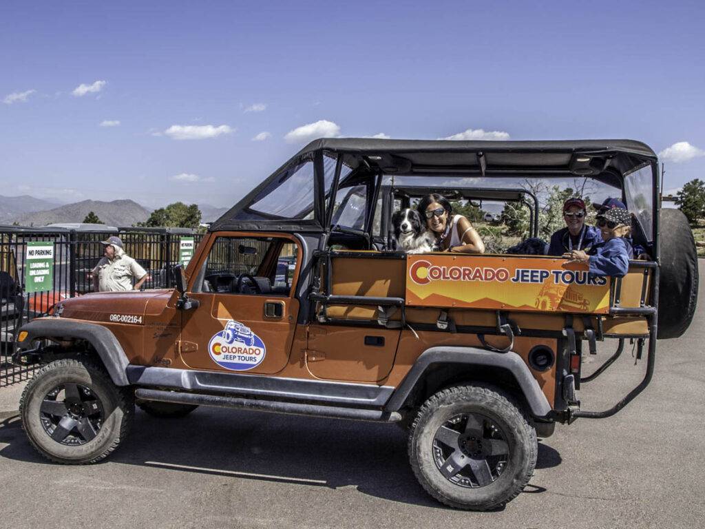 Dog-friendly Colorado Jeep tour