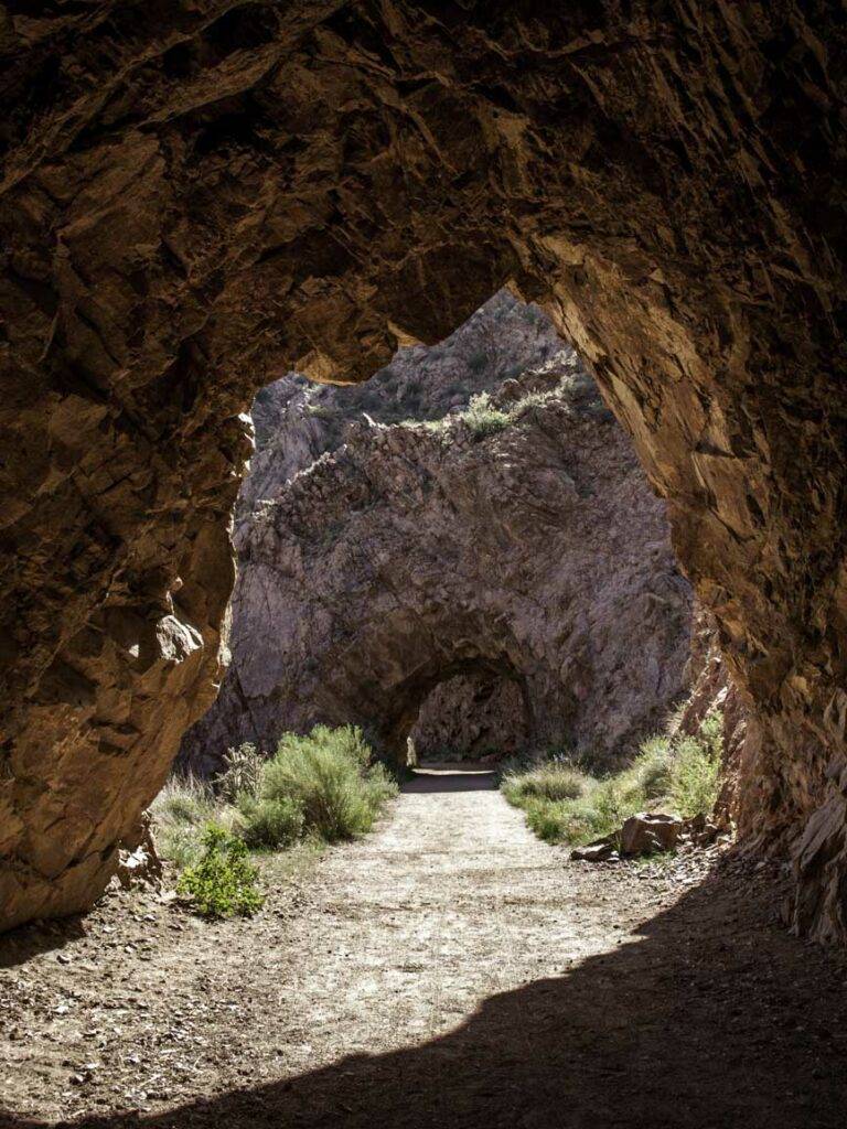 One of dog hikes in Colorado - The Tunnel Drive