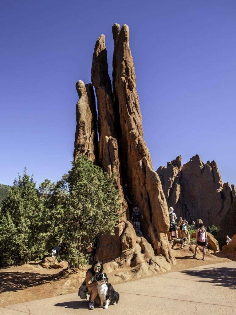 A must stop on Colorado road trip - dog-friendly The Garden of Gods