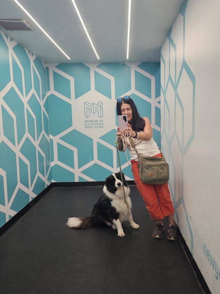 Dog-friendly NYC and Museum of Illusions
